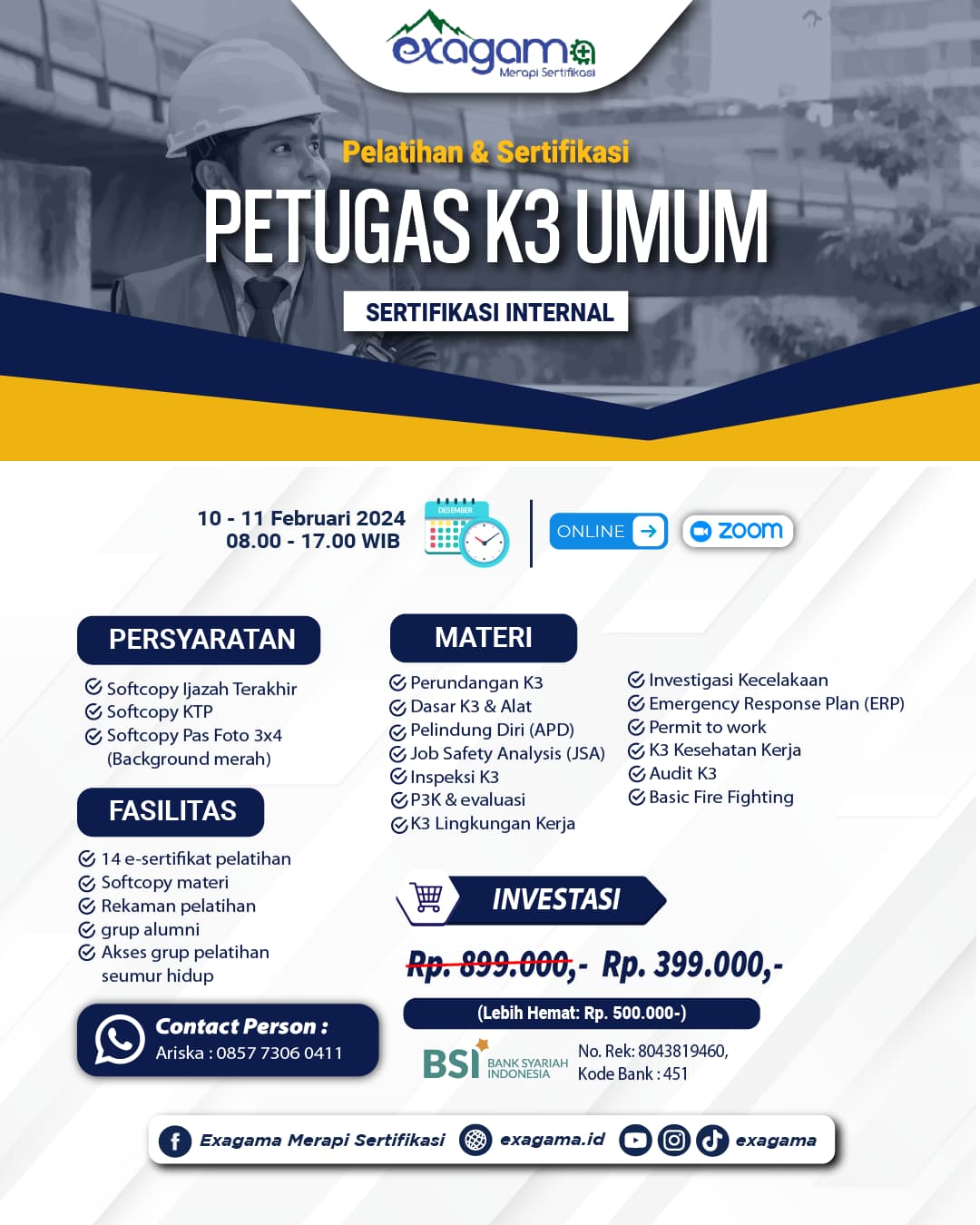 Petugas K3 Umum